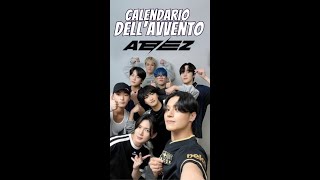 ATEEZ Calendario dell'avvento kpop #adventcalendar #calendariodellavvento #shorts