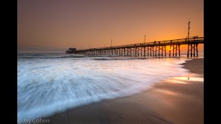 California Landscape Photography: Newport Beach Piers