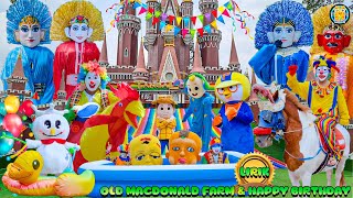 COCOMELON🔴OLD MACDONALD FARM SPESIAL LIRIK & HAPPY BIRTHDAY VERSI ONDEL ONDEL DAN BADUT BARONGSAI