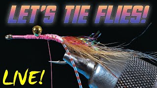 LIVE! -- Jig & Fly Tying