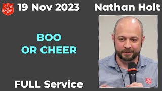 Boo or Cheer - Nathan Holt - Acts sum-up (Full Service)