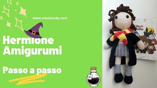 🧹🧹Hermiione Amigurumi (2parte)Português/Inglês🧹🧹