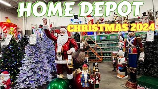 Home Depot CHRISTMAS 2024 Full Inventory Walkthrough🎄Lots Of New Animatronics!