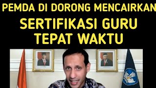 SERTIFIKASI GURU DIBAYARKAN TEPAT WAKTU