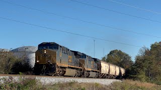 CSX CM44AC 7254 Leads Combo Grain/Rock B483-03 on 11/5/24