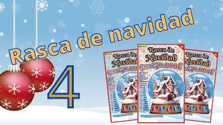 RASCA DE NAVIDAD 2022-2023 | LIBRO ENTERO PARTE 4 | RASCAS DE LA ONCE PREMIADOS LLEGÓ LA NAVIDAD