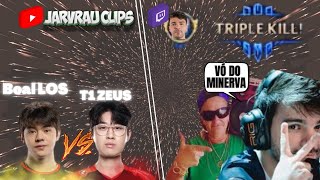 TRIPLE KILL MINERVA , BOAL X ZEUS , VÓ DO MINERVA , NICKI LINK MOSTRANDO SUA SUPERIORIDADE !