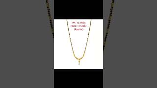 Tanishq Latest Gold Mangalsutra #WEDDING #BRIDAL #KARWACHAUTH #SHORTS #STATUS #TRENDING #VIRAL #4k