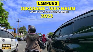 SUASANA JALAN Arif Rahman Hakim WAY HALIM BANDAR LAMPUNG