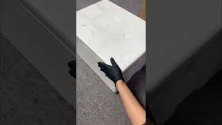 iPhone screen unboxing video took by the customer