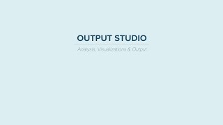 Output Studio - Montoux Capabilities