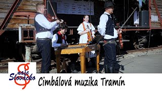 Cimbálový muzika Tramín během vystoupení v Kovozoo ve Starém Městě u  Uherského Hradiště - 21.9.2024