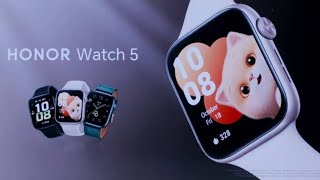 Dikabarkan Honor merilis smartwatch Honor watch 5 di ajang IFA 2024 berikut spesifikasinya