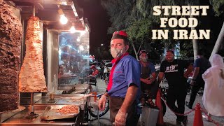 street food in iran shiraz /Shawarma is a popular dish among Iranians