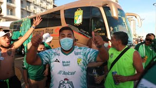 RECIBIMIENTO DEL CLUB LEON EN MAZATLAN