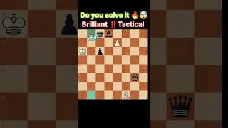 Pause The video : Do you solve it? #chess #chesspuzzle #chesstactics #chesstricks #chessgame #shorts