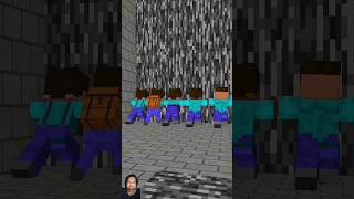 HELP Herobrine And His Friends Stop The Wall #friendship #shorts #trending #anime