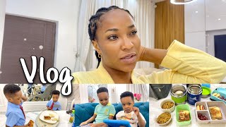 VLOG | REALISTIC & PRODUCTIVE DAY IN MY LIFE | SCHOOL RUNS | COOK WITH ME + LIFE UPDATE