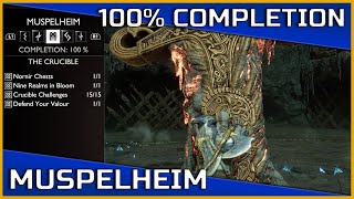 God of War Ragnarök - Muspelheim - 100% Completion