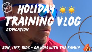 TRAINING ON HOLIDAY VLOG // RUN, LIFT, RIDE & CAMP😬. #trailrunning #niketrail #running #ultrarunner