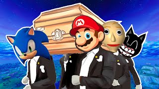 Sonic & Cartoon Cat & Baldi & Mario - Astronomia Coffin Dance Song (Cover)