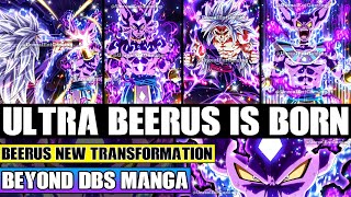 Beyond Dragon Ball Super Beerus NEW Transformation Unleashed! Ultra Beerus Is Born Against Gohan