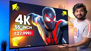 *PAISA WASOOL* 4K HDR TV Under ₹30000 Rs ⚡️ Westinghouse 55-inches 4K Smart TV - Quantum Series