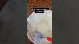 One minute washing my sliver jewellery #youtubeshorts #houl #hack #viral #shorts #makeup #shots