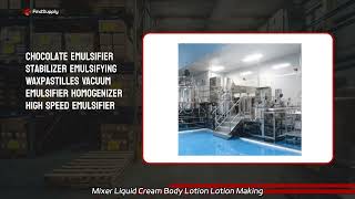 Wholesale Body Lotion Vacuum Emulsifying Equipment Manufacturer in China