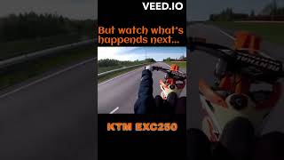 KTM Wheelie FAIL