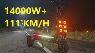 ЭЛЕКТРОСАМОКАТ 111 КМ/Ч 🚀 14000W+ #proэлектро