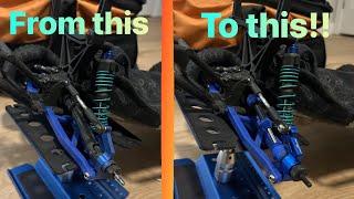 How to upgrade front axles on Traxxas vehicles