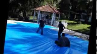 CAPA PARA PISCINA SUPER SUPORTA 300KG COMPRAR LONA DE COBERTURA E PROTEÇÃO PREMIUM LONAS LONEIRO