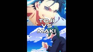 Toji vs Maki