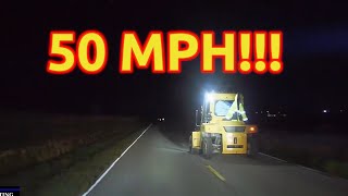 "Higher-Speed" Pursuit of a Stolen Forklift