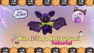 🌺Murciélago Halloween Amigurumi 🦇Tutorial paso a paso