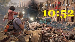 World War Z 2019: Tunnel Vision [Hard, Solo] Speedrun