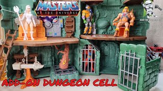 Add On Dungeon Jail Cell for MOTU Origins CASTLE GRAYSKULL! Bert The Stormtrooper Reviews!