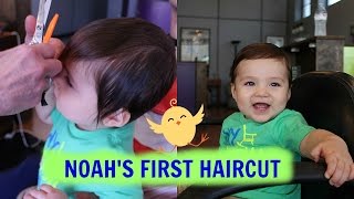 BABY'S FIRST HAIRCUT|PRIMER CORTE DE PELO|ReishelLa Super Mamá