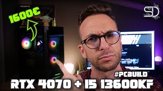 PC BUILD COUGAR CON RTX 4070 E 13600K - BUDGET 1600 EURO (ANCHE 1500)