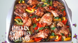 Simple Way To Make Chicken Potatoes MARENGO || Beginners TUTORIAL#chicken#,#potatoes#,#marengo#