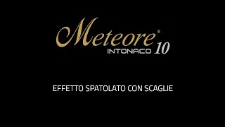 METEORE 10 INTONACO VALPAINT - SPATOLATO CON SCAGLIE - Official Video