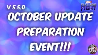 Marvel Future Fight||October Update Preparation Event