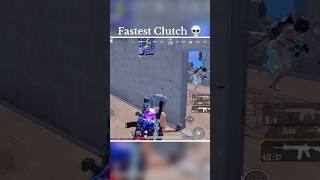 Fastest Clutch 💀#bgmi #pubgmobile #shorts #pubg #shortvideo