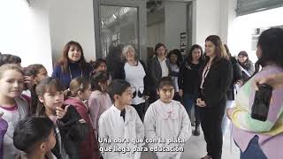 Inauguración de la obra de ampliación de la Escuela Primaria N° 82 🏫❤️ | Moreno Sur