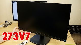 МОНИТОР 27ДЮЙМОВ PHILIPS 273V7 ЗА 11 ТЫСЯЧ РУБЛЕЙ