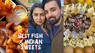 Best Fish at Dappermarkt & Rating Indian sweets بهترین ماهی در داپرمارکت و شیرینی های هندی Vlog 28