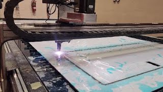 Building an Aerovault: Plasma Cutting a Nose Sheet