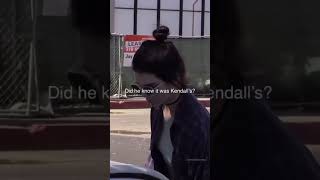 KENDALL JENNER GETS A PARKING TICKET