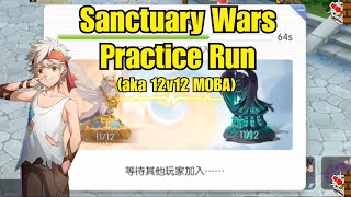 Sanctuary Wars: 12v12 Introduction + Sample Game Play